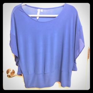 NWT Gorgeous blue top